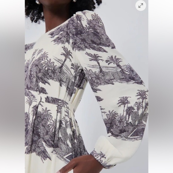NWT TUCKERNUCK X INDIA HICKS TOILE HIBISCUS HILL DRESS Size Small - gorgeous! 🥰 - Picture 4 of 7